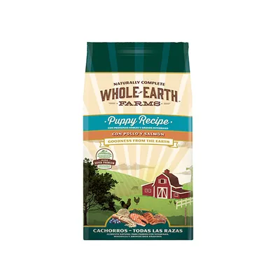 Whole Earth Farms Perro Cachorro Salmon