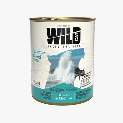 Wild Cat Gatito Salmon Y Merluza