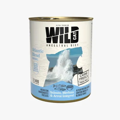 Wild Cat Gato Adulto Salmon, Merluza Y Arroz
