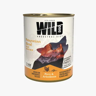 Wild Dog Perro Adulto Pavo Y Arandanos
