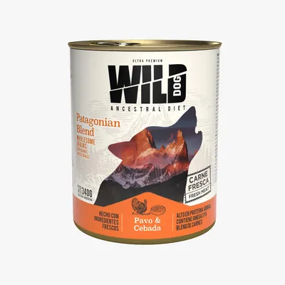 Wild Dog Perro Adulto Pavo Y Cebada